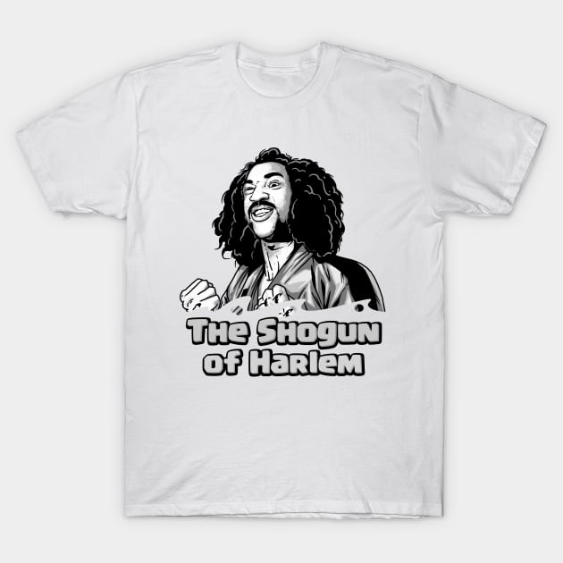 the shogun of harlem grayscale T-Shirt by PANDASANTIK